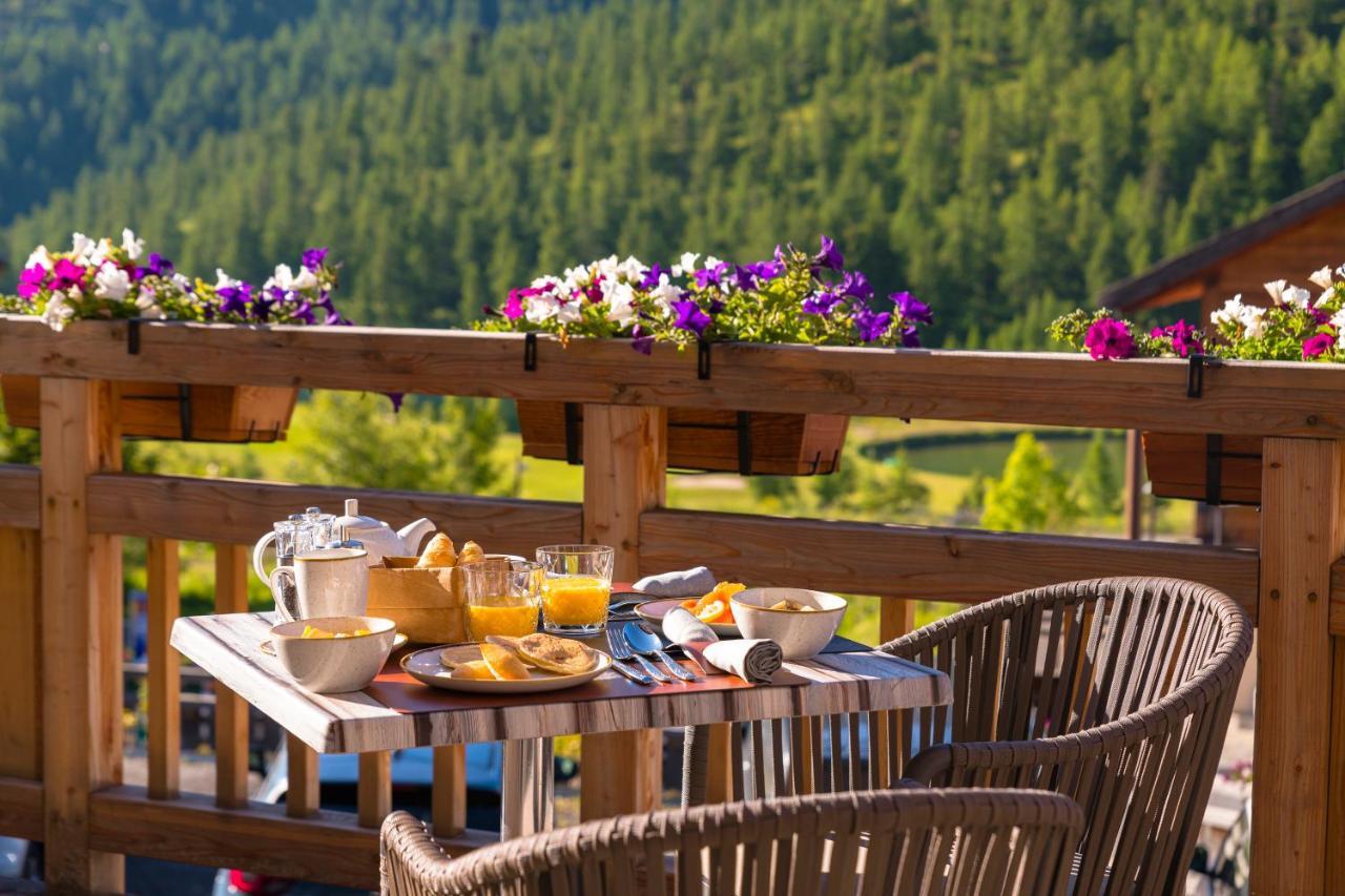 Montgenèvre Le Chalet Blanc Hotel & Spa מראה חיצוני תמונה