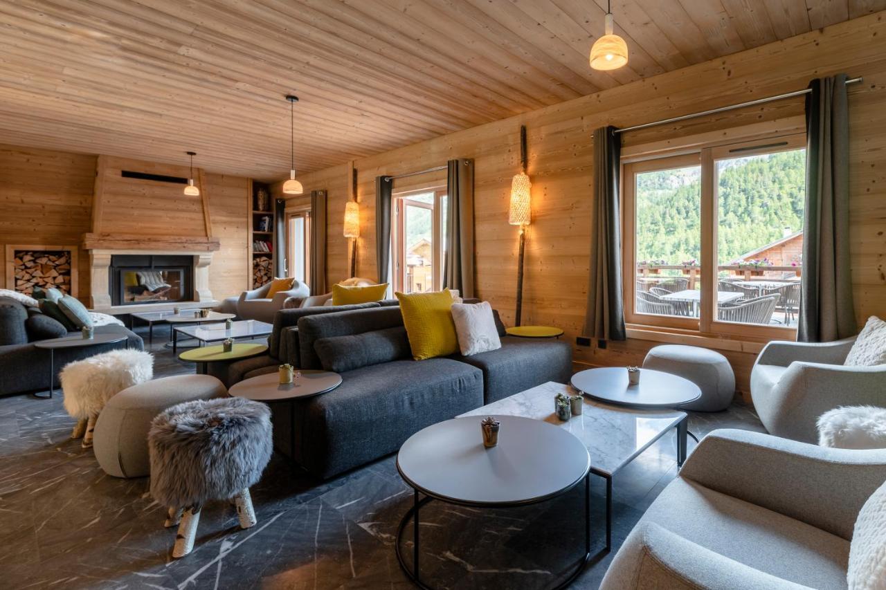 Montgenèvre Le Chalet Blanc Hotel & Spa מראה חיצוני תמונה