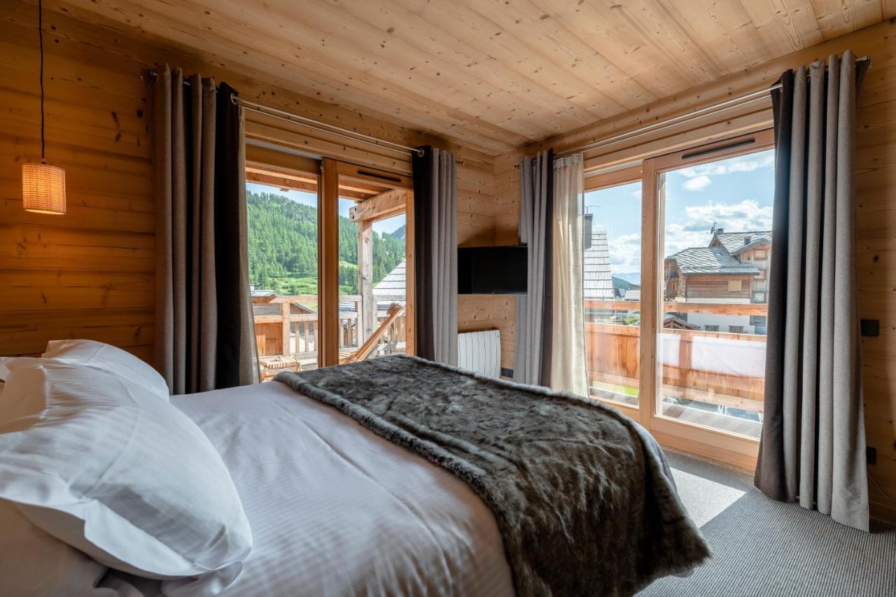 Montgenèvre Le Chalet Blanc Hotel & Spa מראה חיצוני תמונה