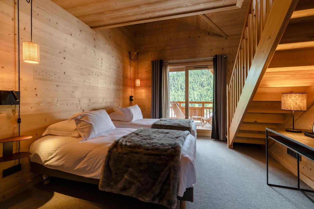 Montgenèvre Le Chalet Blanc Hotel & Spa מראה חיצוני תמונה