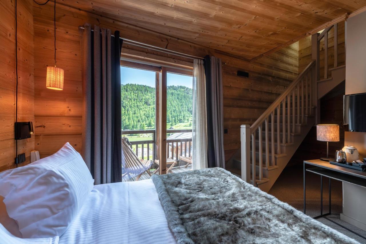Montgenèvre Le Chalet Blanc Hotel & Spa מראה חיצוני תמונה