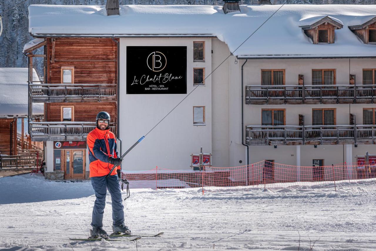 Montgenèvre Le Chalet Blanc Hotel & Spa מראה חיצוני תמונה