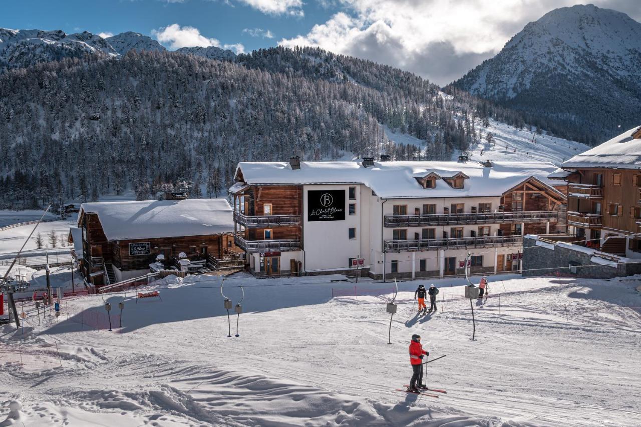 Montgenèvre Le Chalet Blanc Hotel & Spa מראה חיצוני תמונה