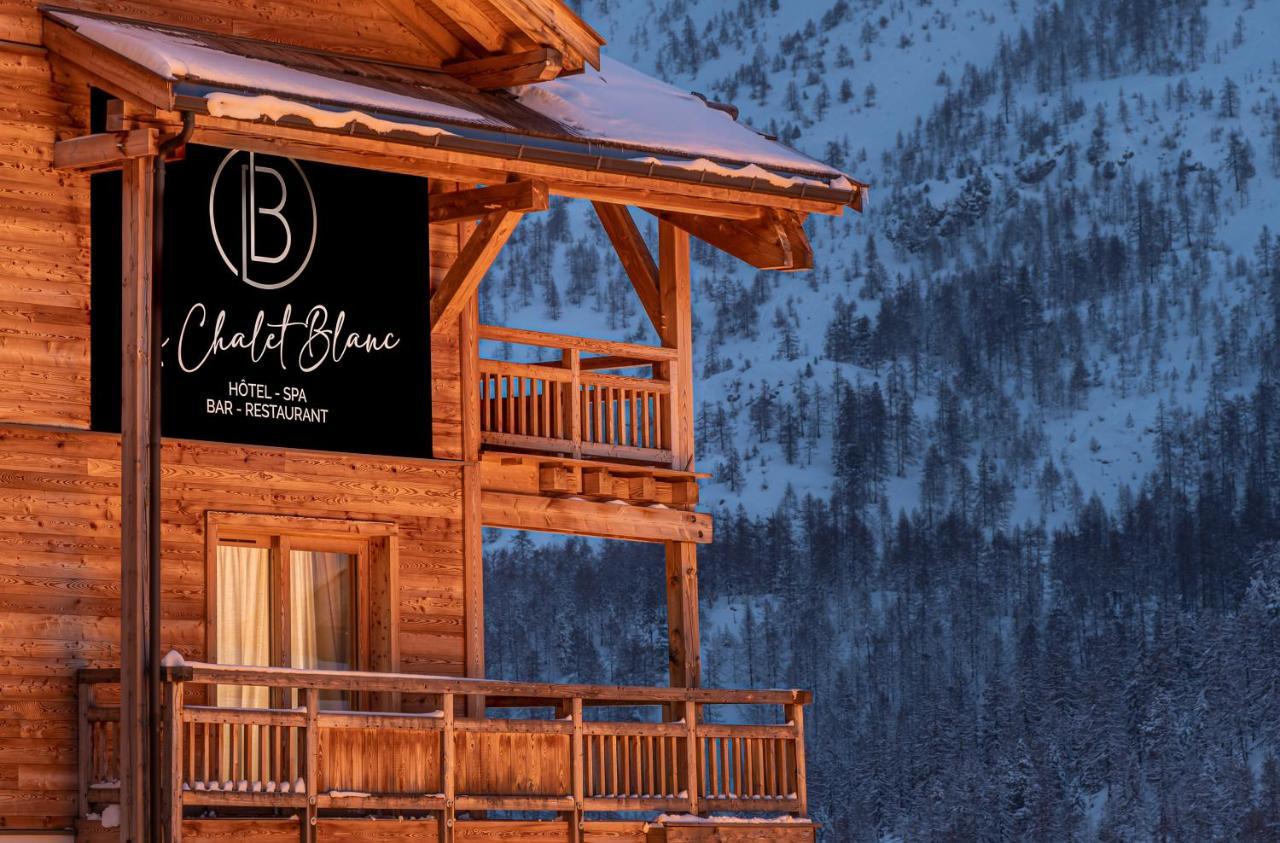 Montgenèvre Le Chalet Blanc Hotel & Spa מראה חיצוני תמונה