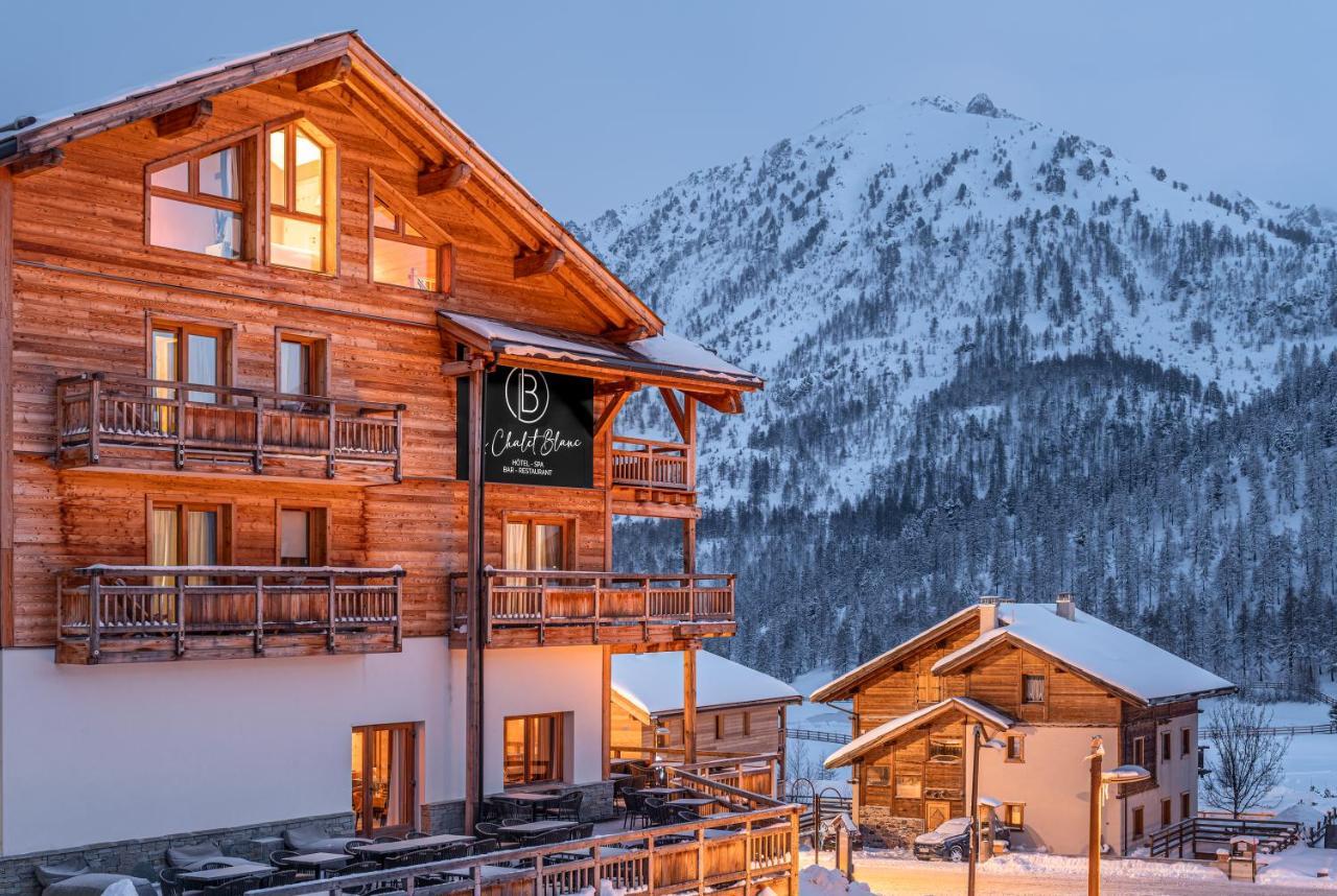 Montgenèvre Le Chalet Blanc Hotel & Spa מראה חיצוני תמונה